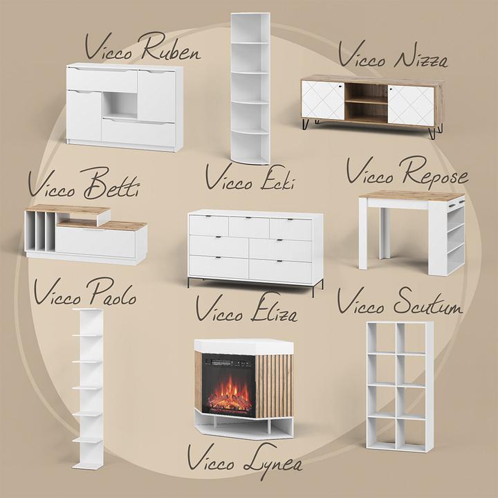 Produktbild Vicco Stepy (45 x 30 x 114 cm)