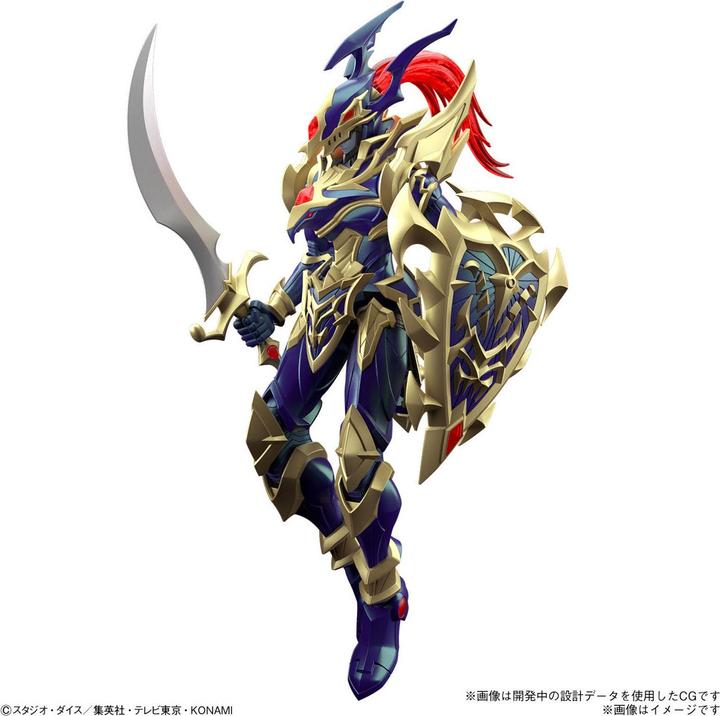 Actual product image Bandai YU-GI-OH! - Figure-rise Standard Ampl. Black Luster Soldier -Model Kit