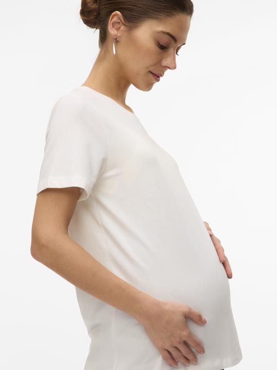 Produktbild Mamalicious Normal geschnitten Rundhals T-Shirt T-shirt (XL)