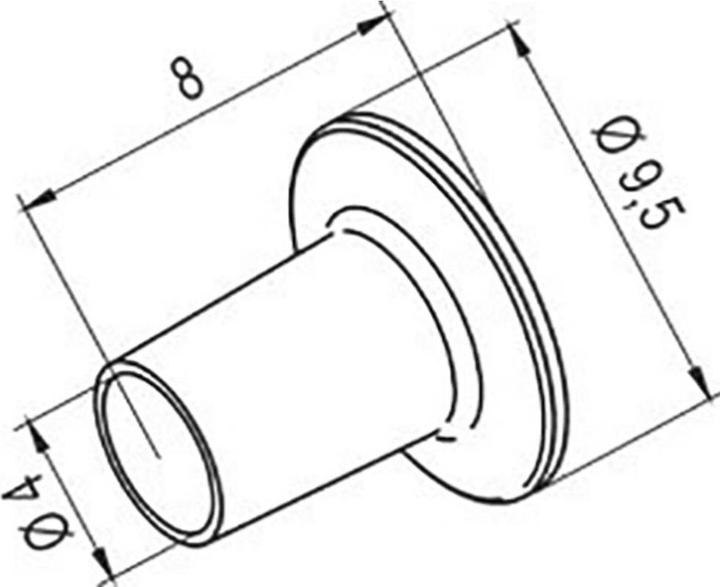 Actual product image Hot air nozzle