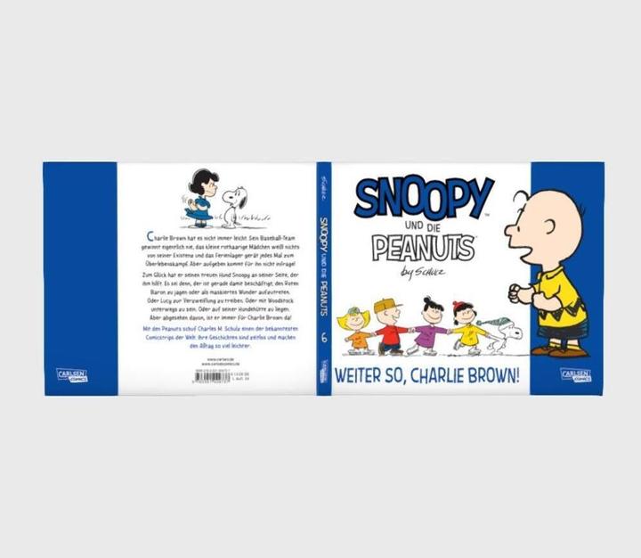 Immagine prodotto Snoopy und die Peanuts 6: Weiter so, Charlie Brown! (Tedesco, Matthias Wieland, Charles M. Schulz, 2024)