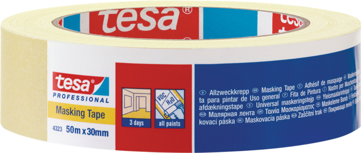 Produktbild tesa tesakrepp® Abdeckband 50m:30mm (30 mm)