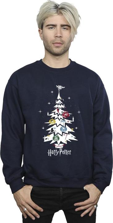 Actual product image Mens Christmas Tree Sweatshirt (XL)