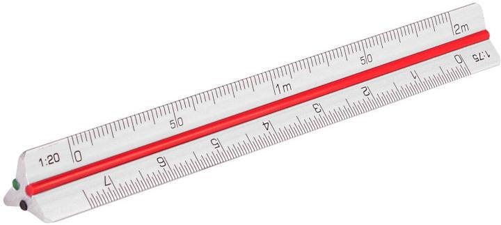 Image du produit Rumold Échelle triangulaire en aluminium 10cm (10 cm)