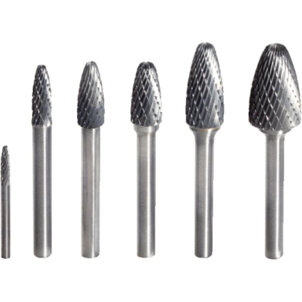 KS Tools, Schleifmittel, HM Rundbogen-Frässtift Form F (Form F)