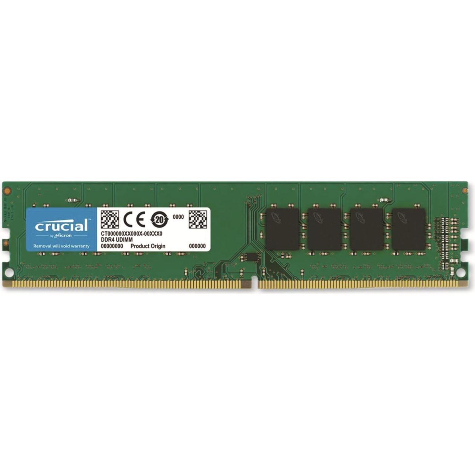Thumbnail - Crucial Desktop Memory (1 x 16GB, 3200 MHz, DDR4-RAM, DIMM), RAM, Grün