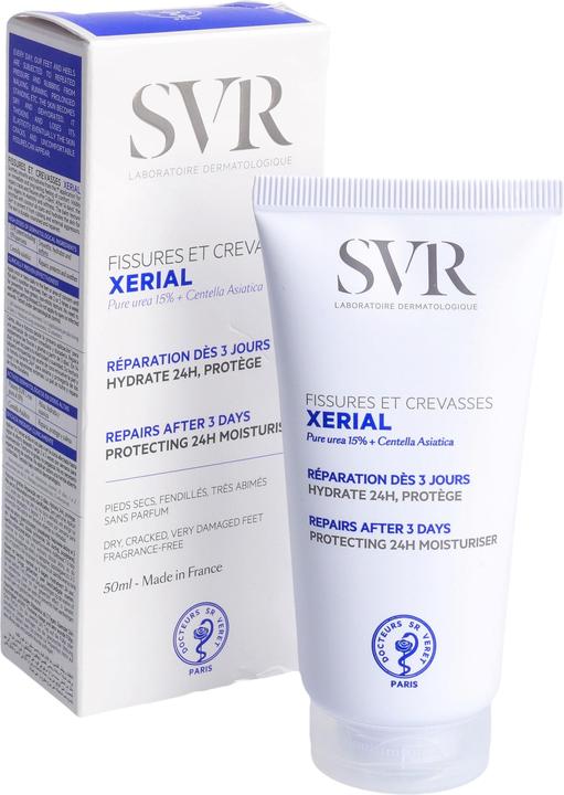 Actual product image Xerial Fissures Et Crevasses Cream For Cracked And Damaged Skin 50Ml (50 ml, Face balm)