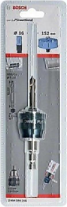Produktbild Bosch Professional Zubehör PC Plus-Dorn 3/8-Zoll, 8,7 mm, Zentrierbohrer HSS-G 7,15 x 65 mm (7.15 mm)