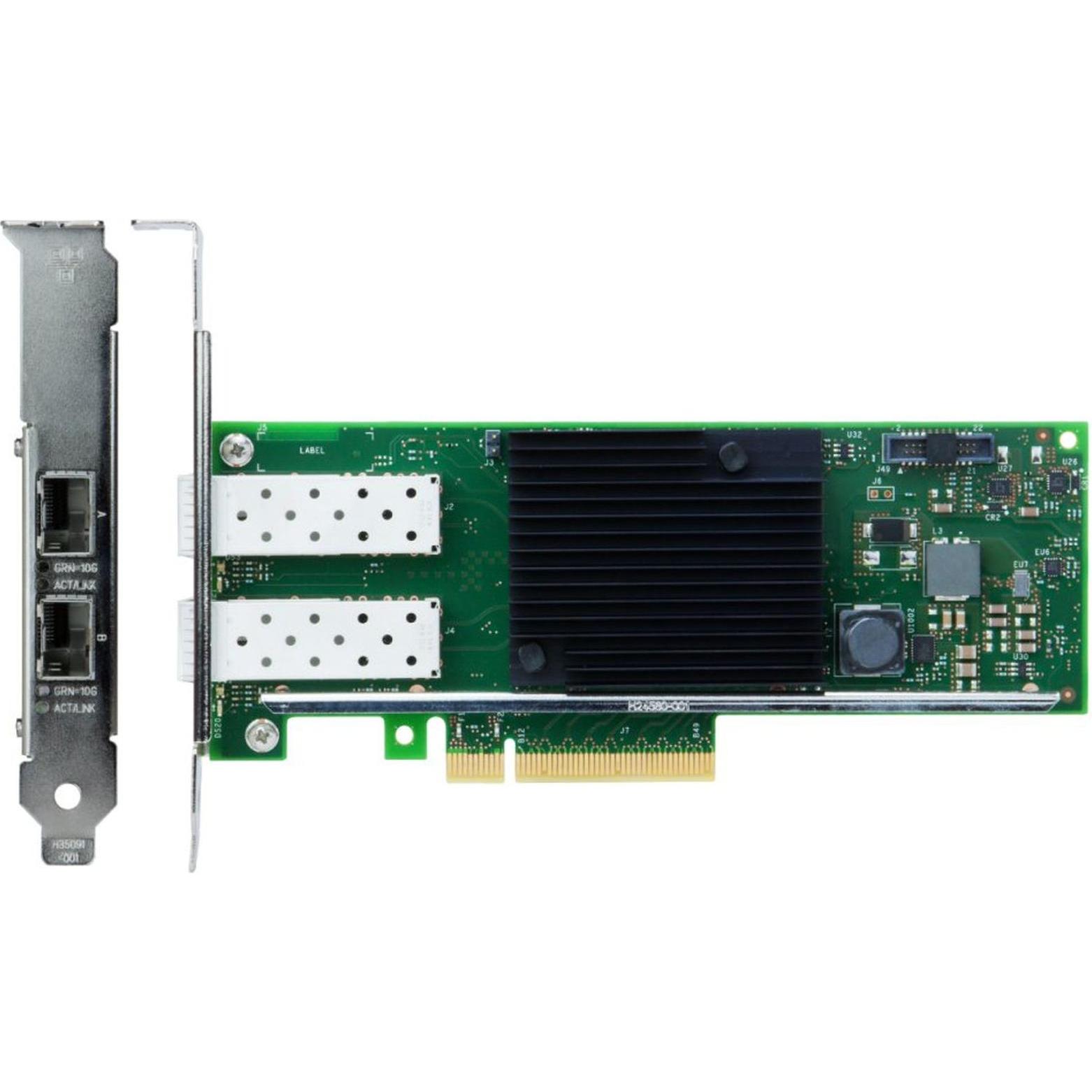 Lenovo DCG ThinkSystem Intel X710-DA2 PCIe 10Gb 2-Port SFP+ Ethernet Adapter (Ethernet, RJ45), Netzw