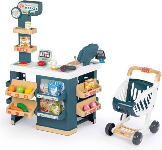 Smoby Supermarkt mit Einkaufswagen
