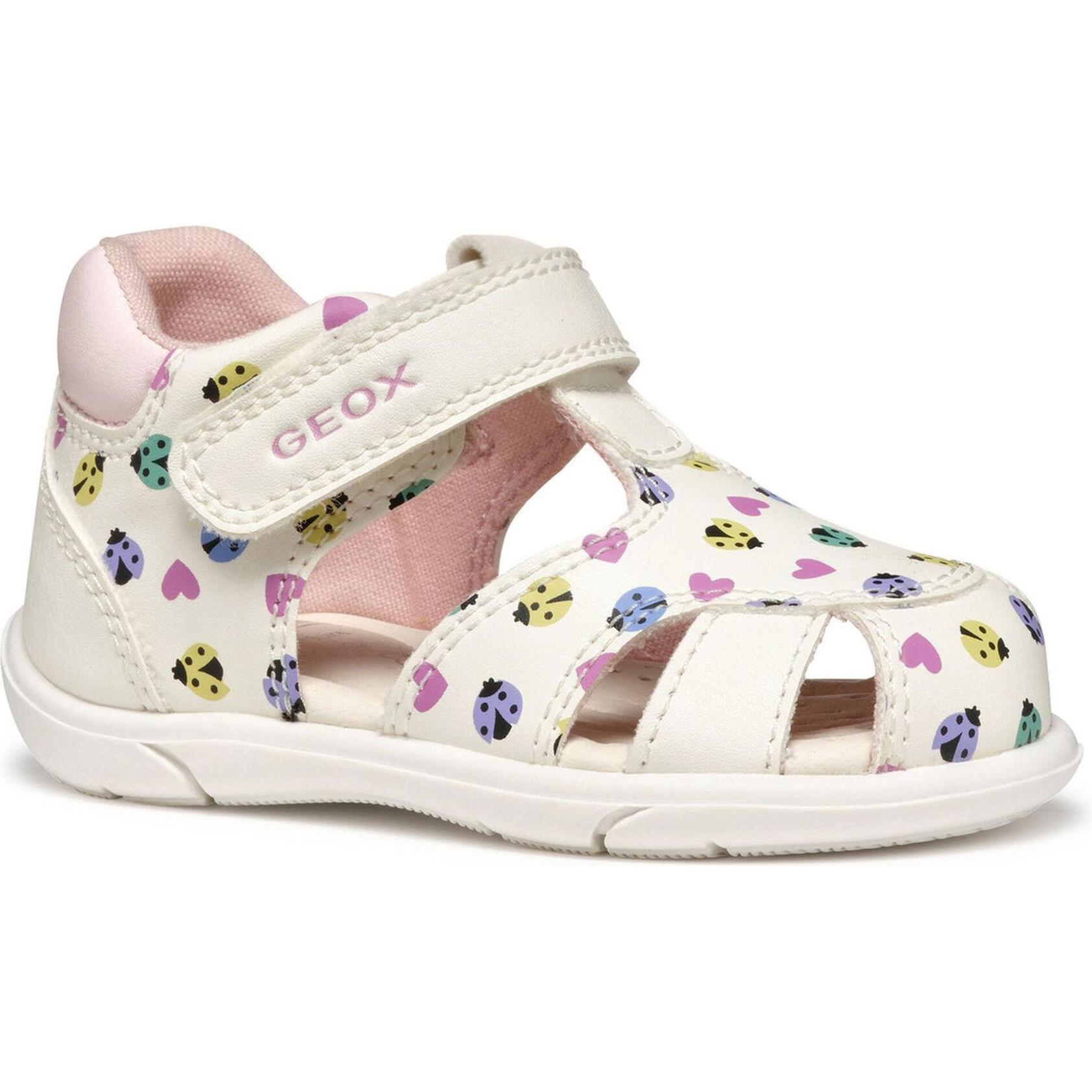 Geox, Damen, Sandalen, Zapito B, Weiss, (23)
