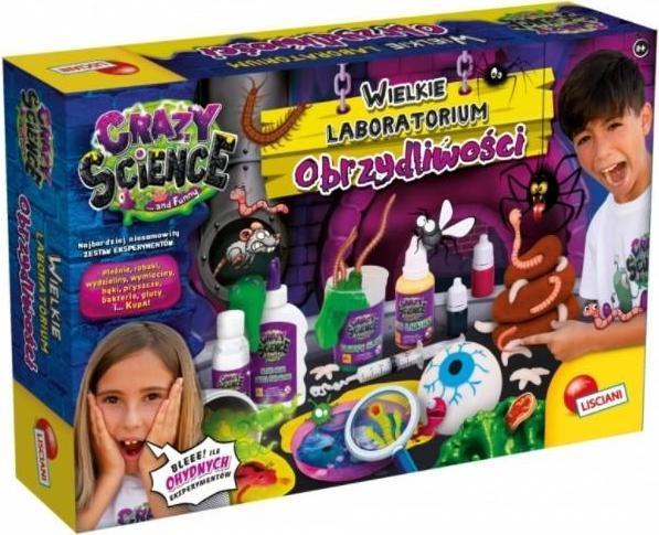 Actual product image Lisciani Crazy Laboratory of Science Disgust
