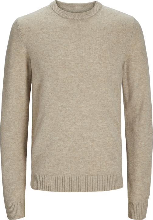 Actual product image Jack & Jones Plain knitted jumper with round neck Knitted jumper with round neck (XXL)