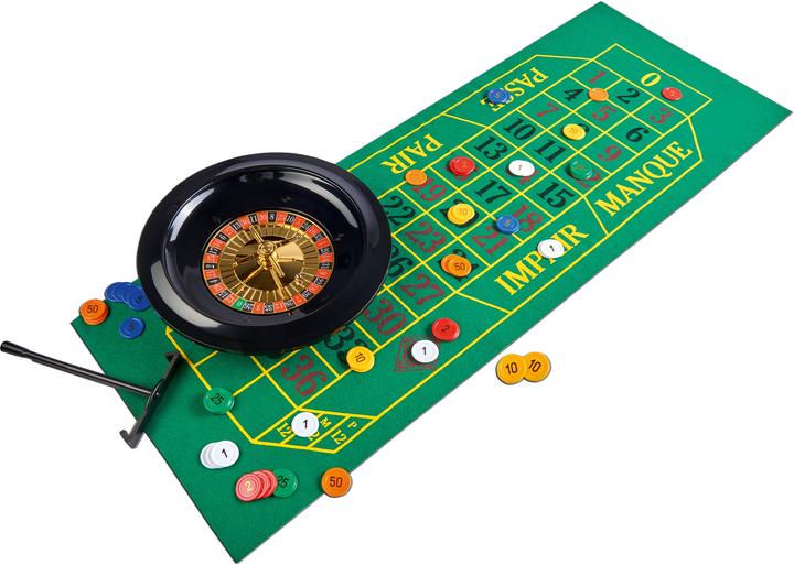 Actual product image Noris Deluxe Set - Roulette 25cm (German, French, Italian, English)