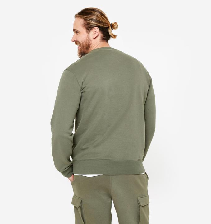 Produktbild Domyos Hoodie Herren warm Baumwollgewebe - grün/khaki (M)