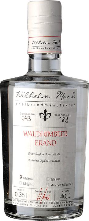 Actual product image Wilhelm Marx Forest raspberry brandy (1 x 35 cl)
