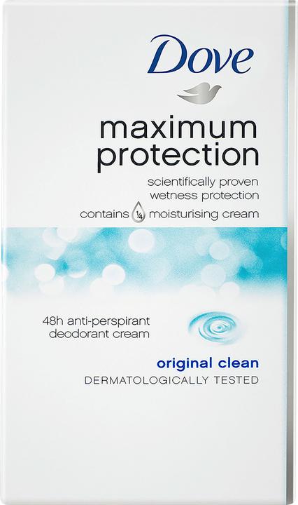 Actual product image Dove Maximum Protection Original Clean (Crème, 45 ml)