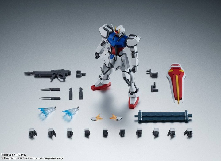 Produktbild Bandai Mobile Suit Gundam Seed figurine Robot Spirits (Side MS) GAT-X105 Strike Gundam ver. A.N.I.M.E. 12 c