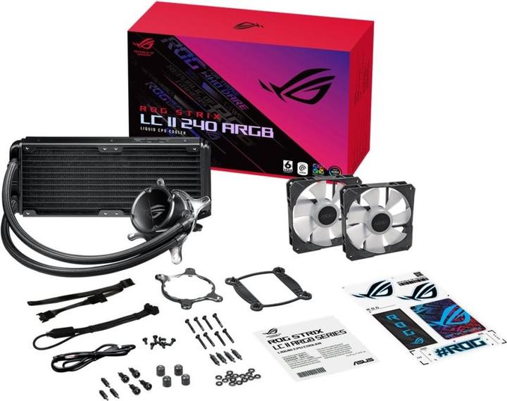 Produktbild ASUS CPC ACC ROG STRIX LC II 240 ARGB
