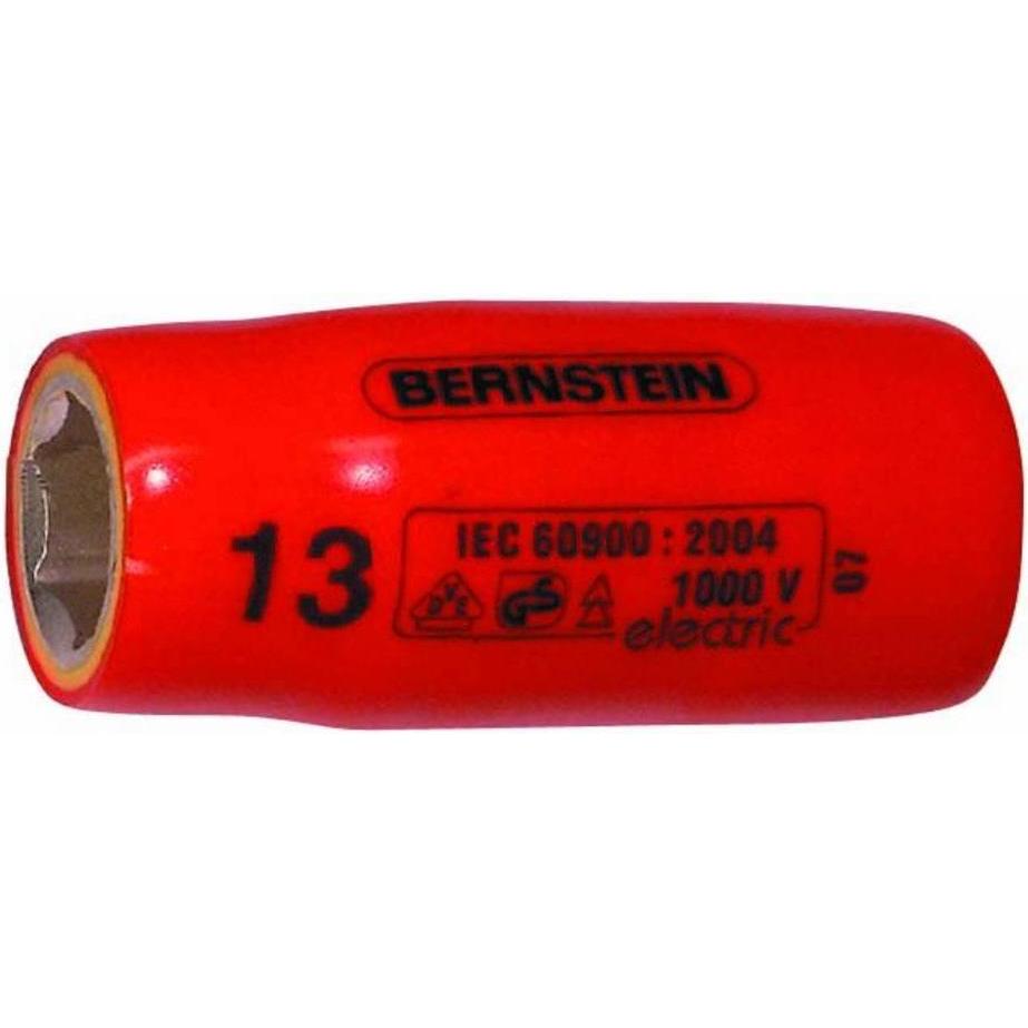 Bernstein, Steckschlüssel + Stecknuss, Aussen-Sechskant VDE-Steckschlü (22 mm)