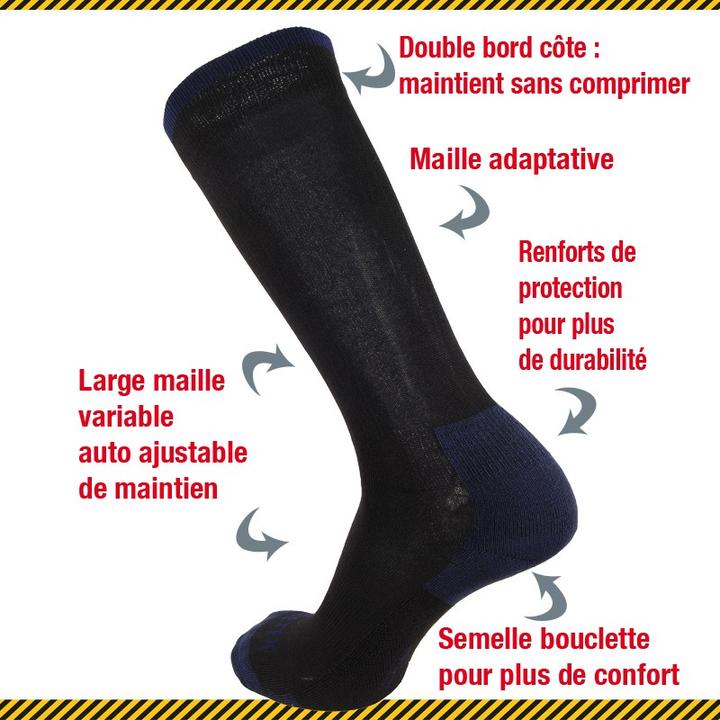 Image du produit Estex Chaussettes au genou pour bottes d'intervention (47 - 50)
