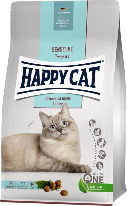 Image du produit Happy Cat Nourriture sèche Suprême Sensitive Nourriture douce pour les reins, 4 kg (Adulte, 4000 g)