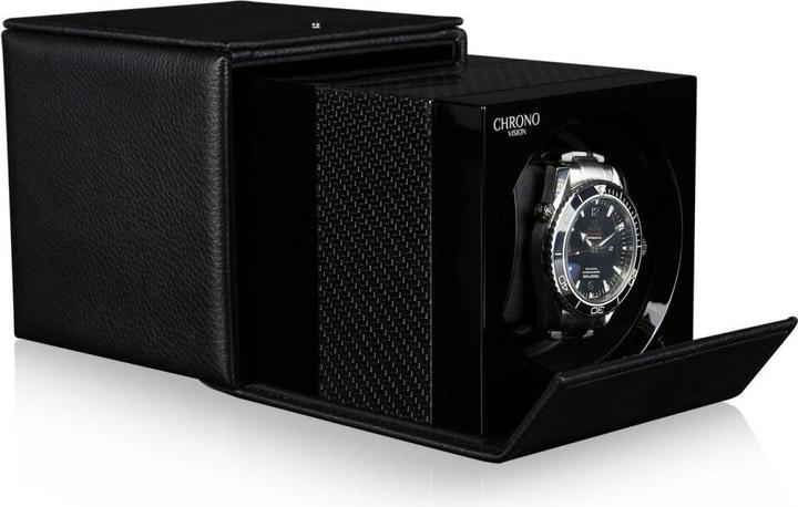 Produktbild Chronovision Uhrenbeweger Reisebox für Serie One - Schwarz