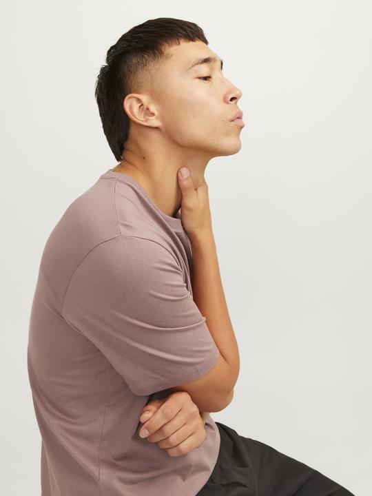 Actual product image Jack & Jones Single-coloured round neck T-shirt T-shirt (XL)