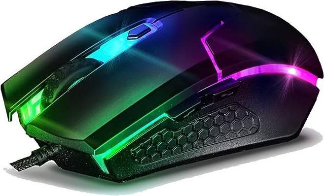 Acer MOUSE USB GAMING STARK-GM1200 6 TASTI 64000DPI 66IPS IN GOMMA LED (Cable)