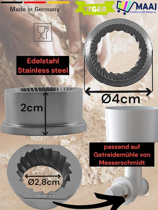 Actual product image Messerschmidt Grain mill