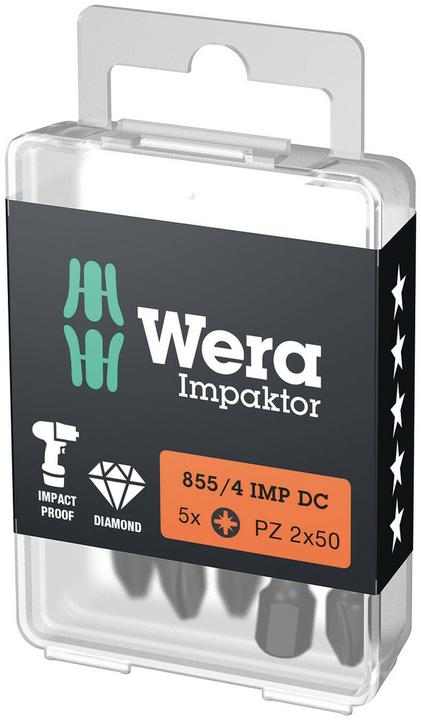 Produktbild Wera 855/4 IMP DC PZ 3 x 50 mm DIY-Box (Kreuz Pozidriv PZ)