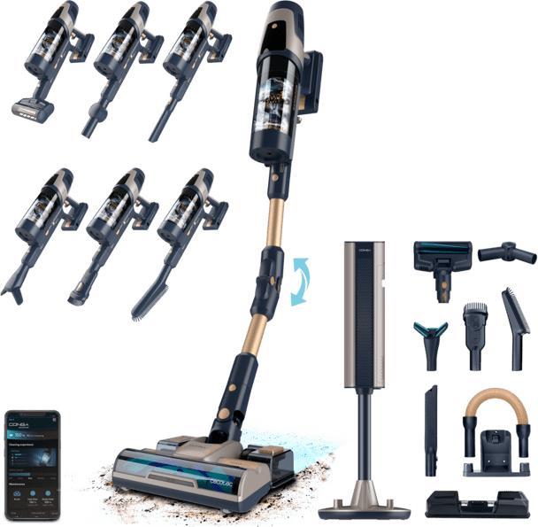 Actual product image Cecotec Besenstaubsauger Rz90 Ai Aquapet Flex Connected 850 W