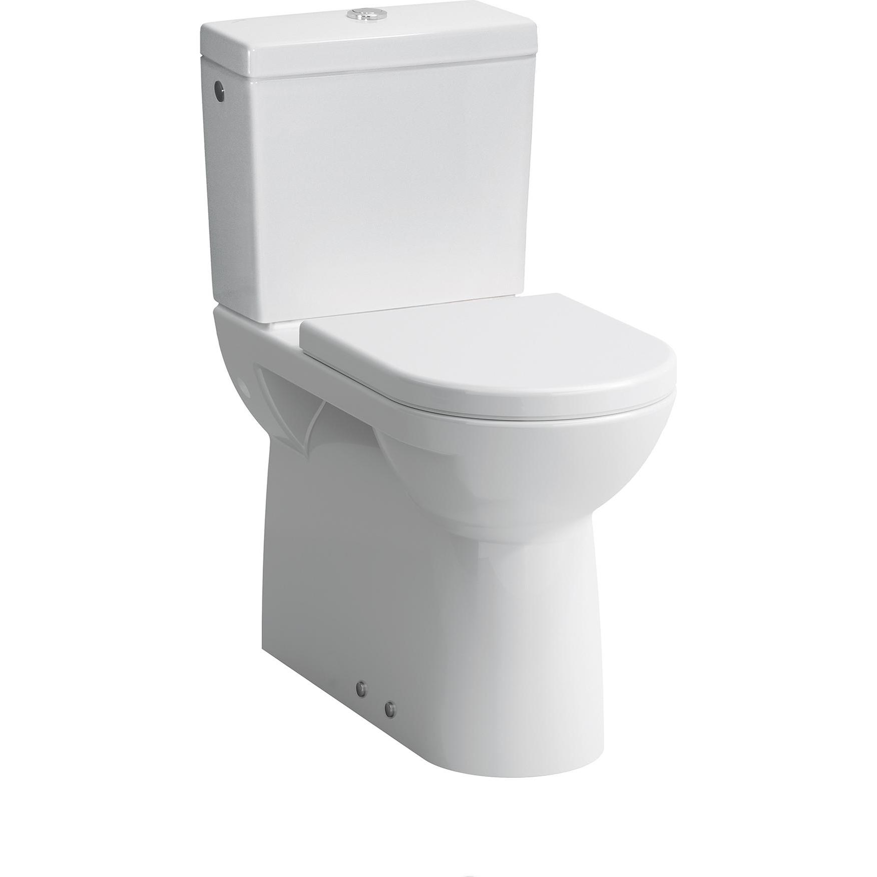 Laufen, Toilette + Bidet, Stand-WC-Kombination PRO Tiefspüler, 6 l pergamon
