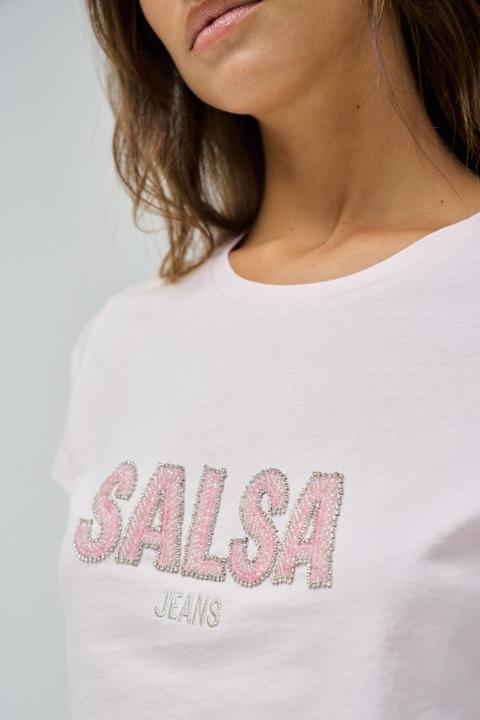 Image du produit Salsa Jeans T-Shirt Institutional Beaded (XS)