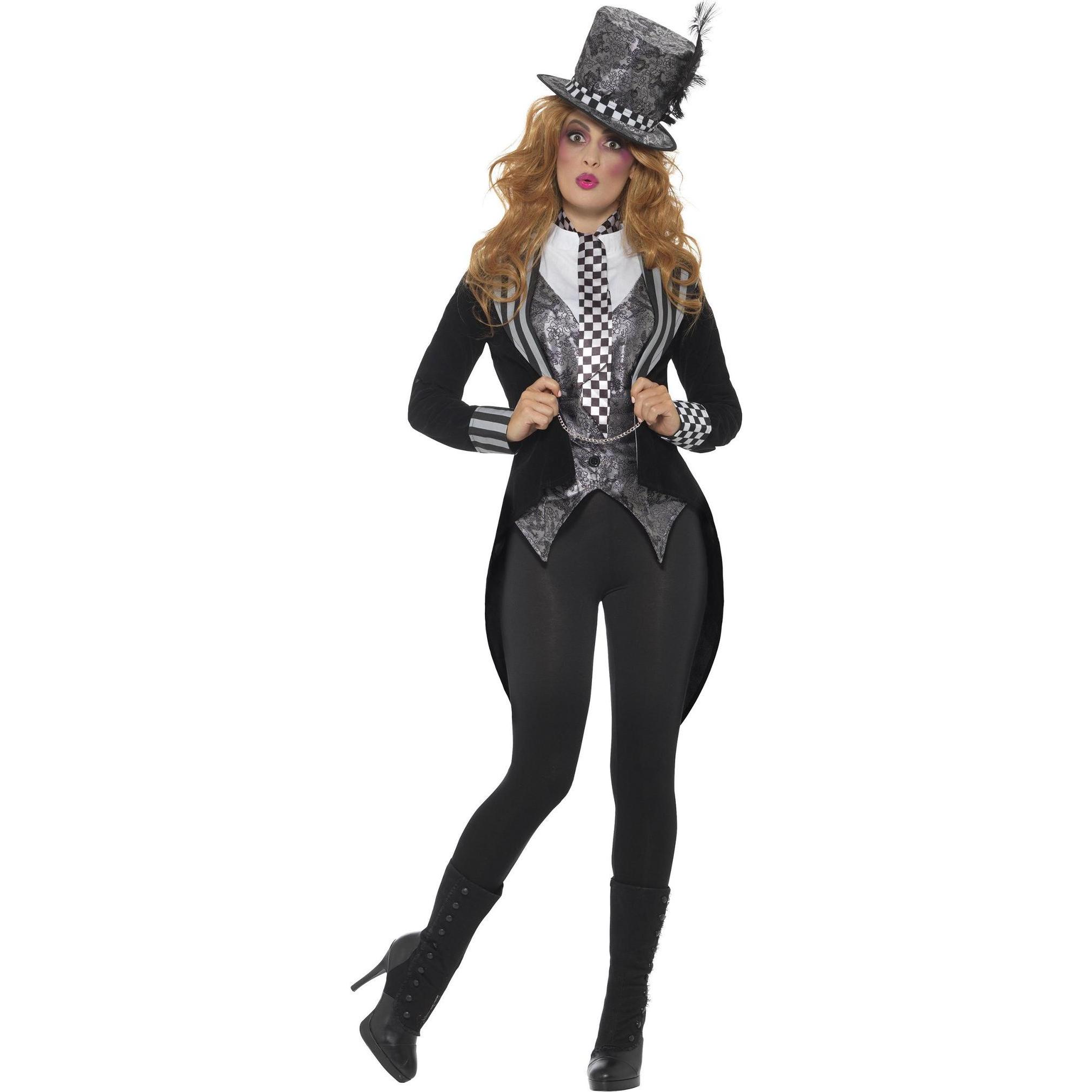 Smiffys Dunkle Hutmacherin - Dark Mad Hatter (XL)