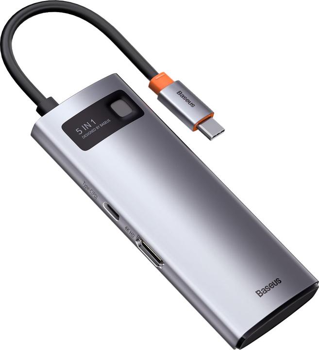 Produktbild Baseus Metal Gelam Series (USB-C, 5 Ports)