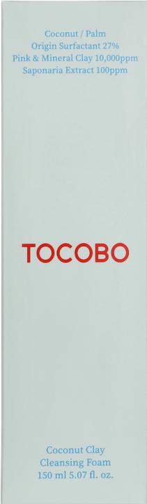 Produktbild Tocobo Coconut Clay Cleansing Foam (Reinigungsschaum, 150 ml)
