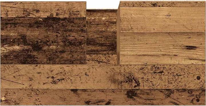 Actual product image vidaXL Vanity unit Bathroom cabinet Bathroom furniture antique wood look (65 x 33 x 60 cm)