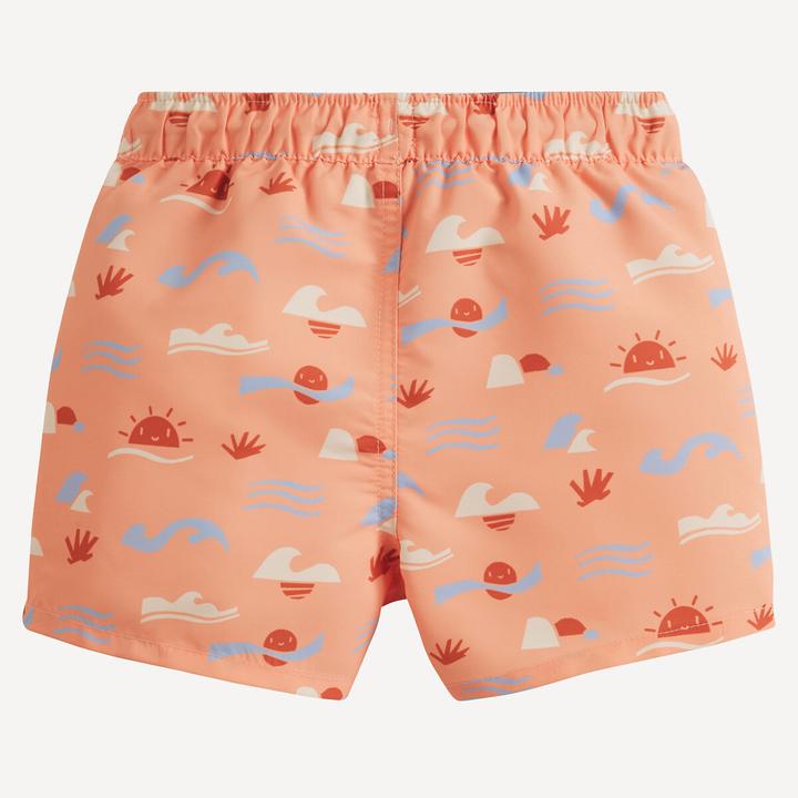 Actual product image La Redoute Collections Badeshorts mit Wellen und Sonnen (80)