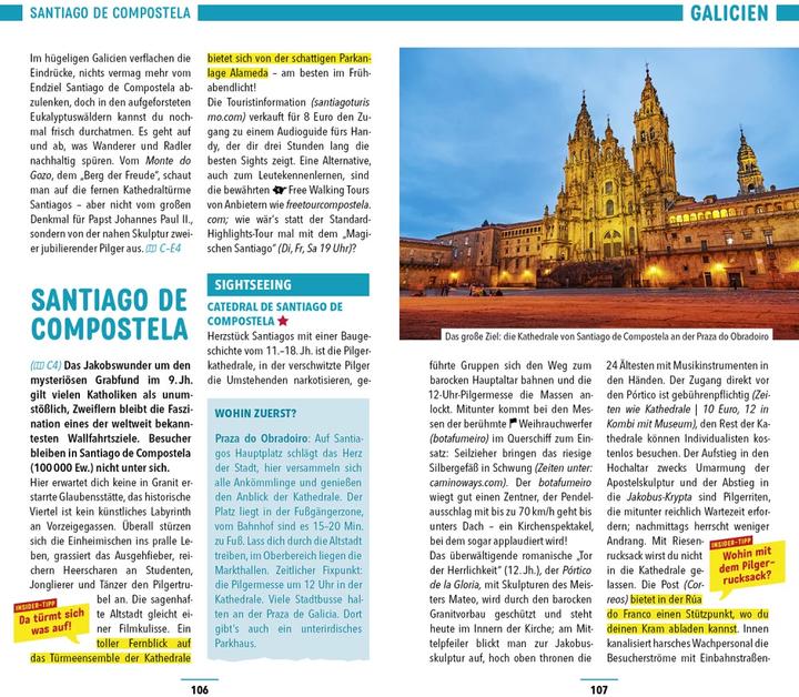 Produktbild Reiseführer Jakobsweg, Spanien (Deutsch, Andreas Drouve, Kathleen Becker, 2022)