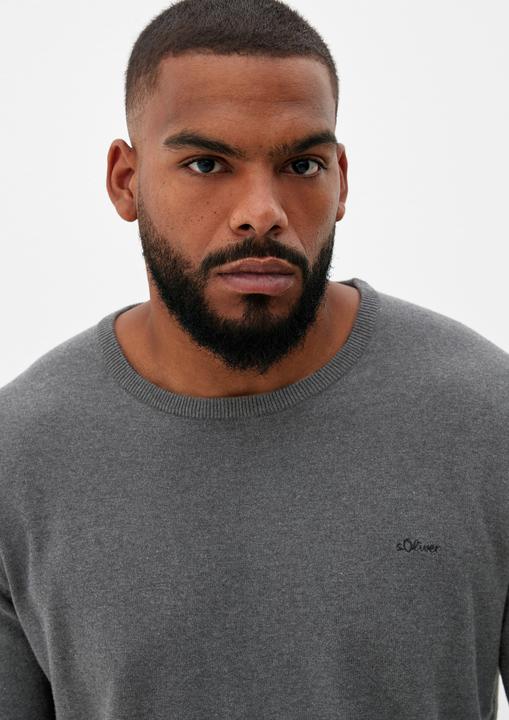 Image du produit S.Oliver Pulls hommes Pulls ras du cou en coton tricoté (5XL)