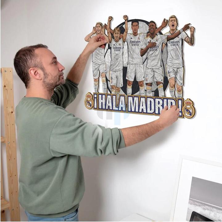 Produktbild Iconic Real Madrid CF - 5 Spieler - Holz Puzzle Grösse L (500 Teile) (500 Teile)