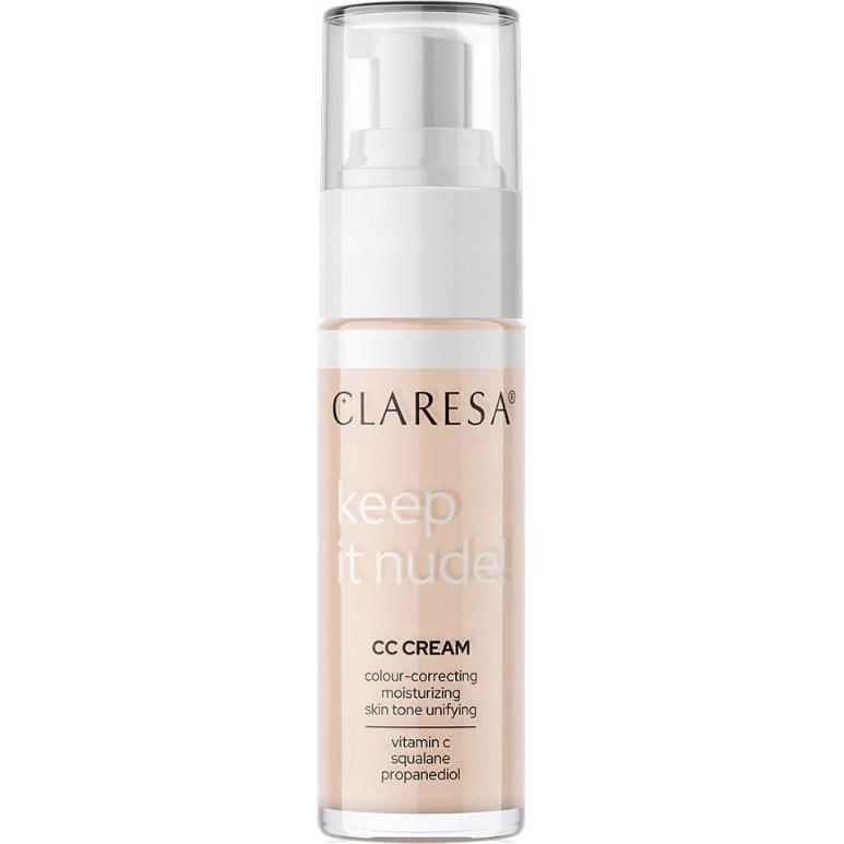 Claresa, Crema BB + CC, Crema Cc Keep In Nude 101 Light 33G (Light, 33 g)