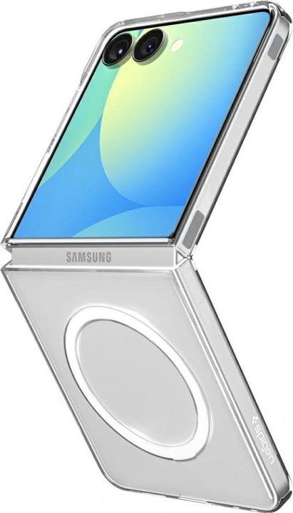 Produktbild Spigen AirSkin Mag MagSafe Case für Samsung Galaxy Z Flip 7 - Klar und Weiss (Samsung Galaxy Z Flip7)