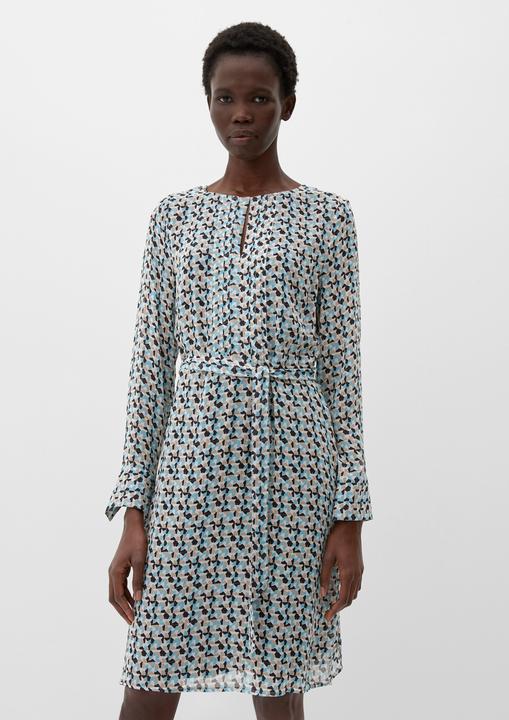 Actual product image s.Oliver Kleid Kleid mit Allover-Muster (44)