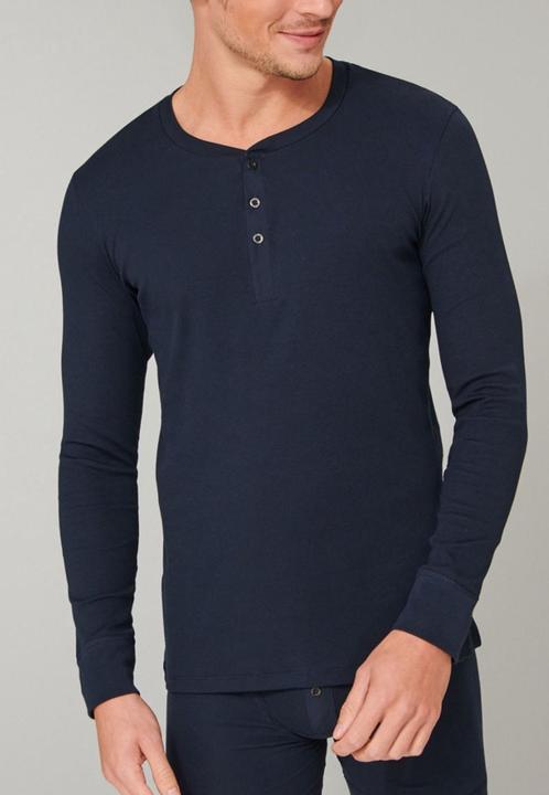 Produktbild Schiesser Langarmshirt Knopfleiste (54)