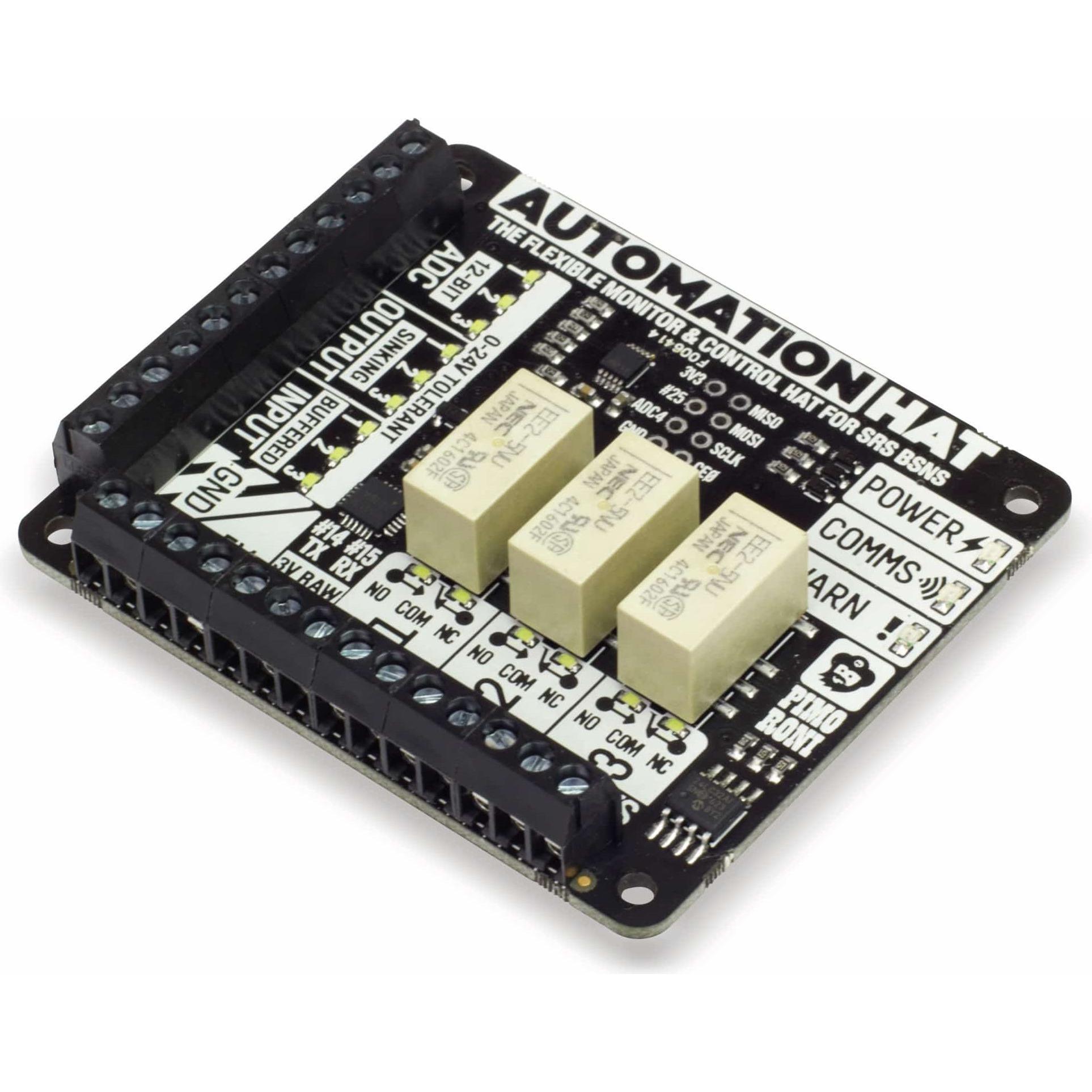 Raspberry Pi Automation HAT, Entwicklungsboard + Kit