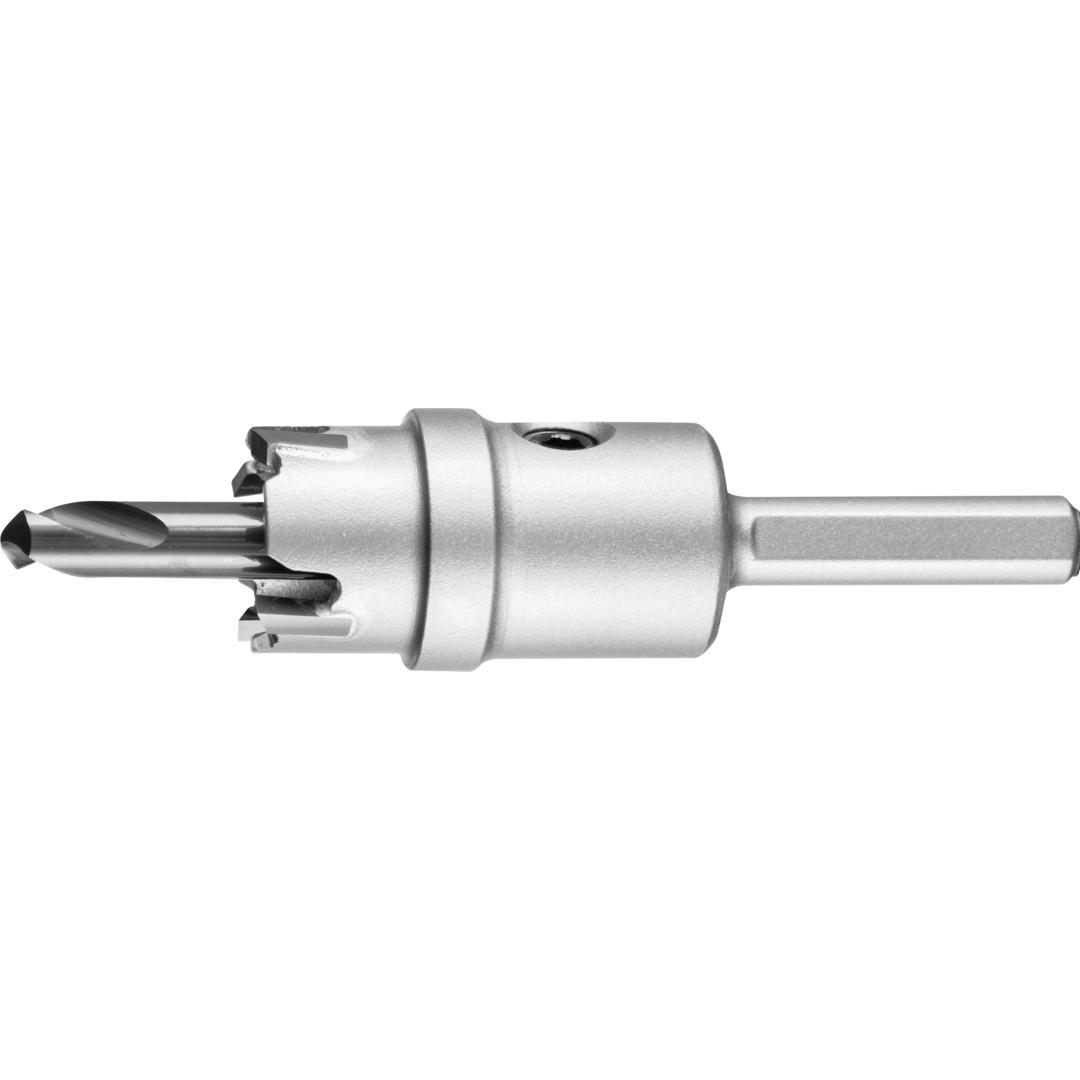 Pferd, Lochsäge, Hartmetall Lochschneider/-Lochsäge Ø 18x8 mm Schaft-Ø 7 mm Schnitttiefe 4 mm universal (18 Millimeter)