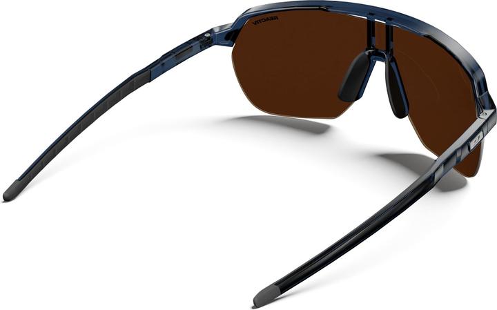 Produktbild Julbo Frequency Reactiv 0-3 (Black, Blau, blau durchscheinend/schwarz, Blue transparent, Dunkelblau, Reactive S0-3 High Contrast (VLT 15-87%))