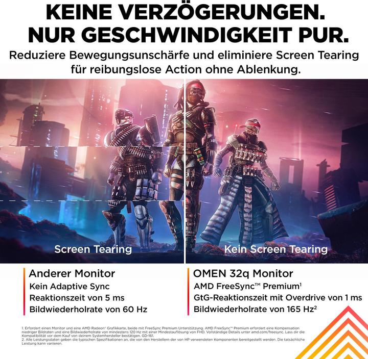 Immagine prodotto HP Omen 32q (2560 x 1440 pixel, 31.50")